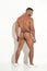 BRONCEO TANNING EFFECT MICRO THONG SWIMWEAR FOR MEN IN BROWN LYCRA – MINIMAL TANLINE ENHANCING POUCH G-STRING BY BLOKES
