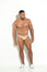 BRONCEO TANNING EFFECT MICRO THONG SWIMWEAR FOR MEN IN GOLDEN LYCRA – MINIMAL TANLINE ENHANCING POUCH G-STRING BY BLOKES