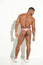 BRONCEO TANNING EFFECT MICRO THONG SWIMWEAR FOR MEN IN LIGHT PINK LYCRA – MINIMAL TANLINE ENHANCING POUCH G-STRING BY BLOKES