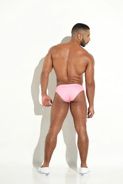Bañador Tanga Ergonómica - ERGONÓMICO TANGA SWIMWEAR BAÑADOR HOMBRE ROSADO LYCRA BLOKES - WEAREBLOKES - WEAREBLOKES.CO