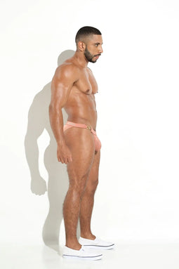Bañador Luxé Sport Bikini - LUXE SPORT BIKINI BAÑADOR HOMBRE ORO ROSA LYCRA BLOKES - WEAREBLOKES - WEAREBLOKES.CO